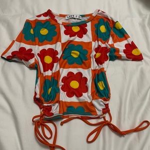 Bright Floral top